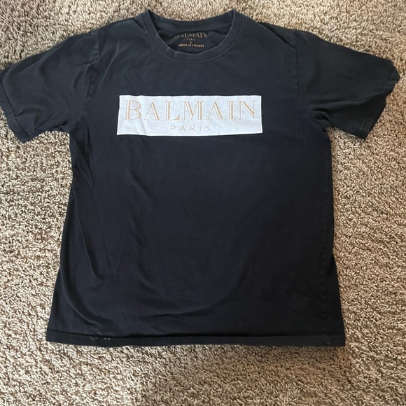BALMAIN authentic size large tee. Used. - Picture 3 of 6